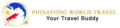 Phisavong World Travel Logo